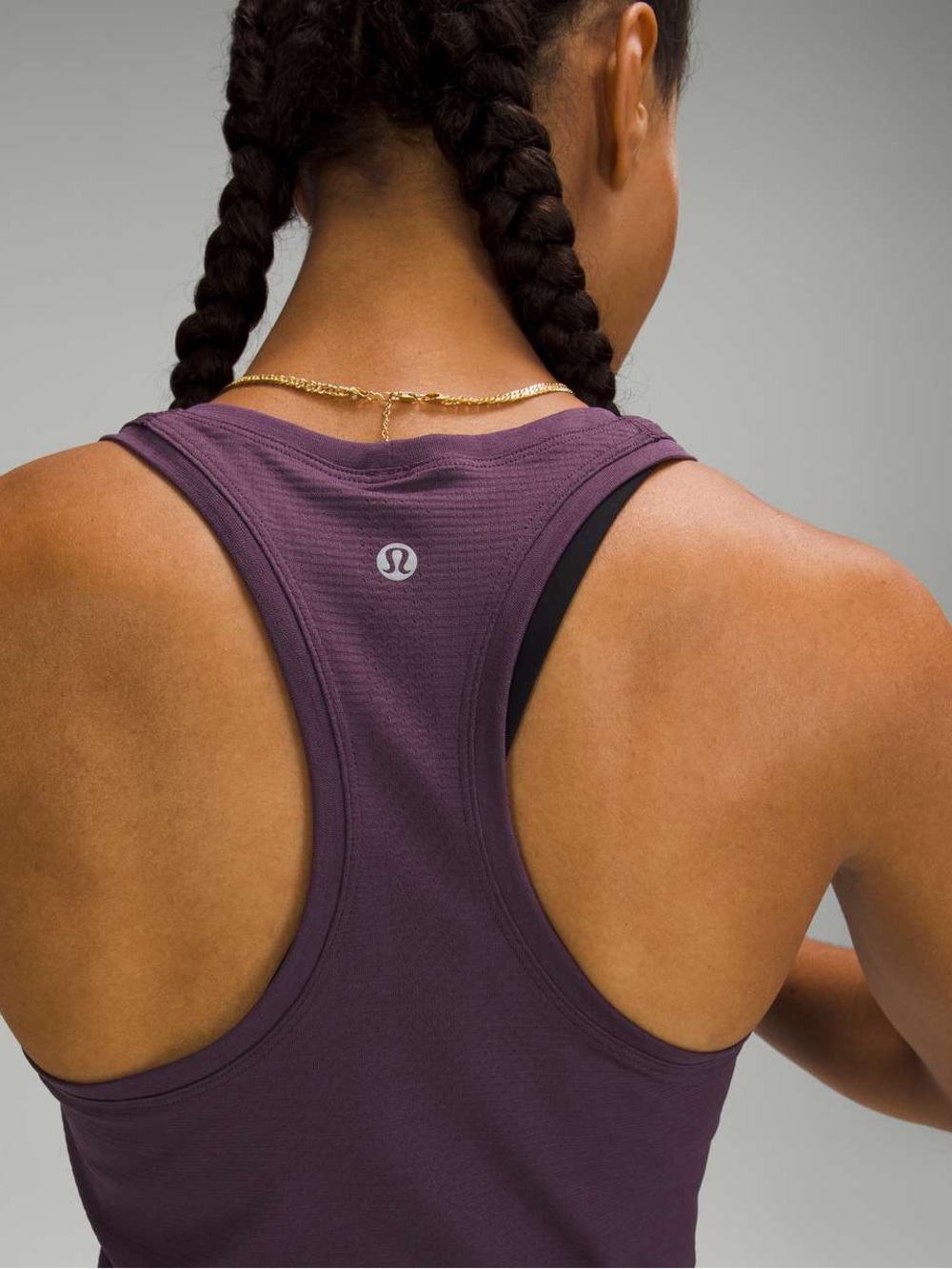 lululemon Swiftly Purple Racerback Tank Top